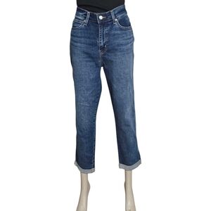 Levi Strauss Womens Size 6/W28 Heritage Mid-Rise Stretch Boyfriend Jeans